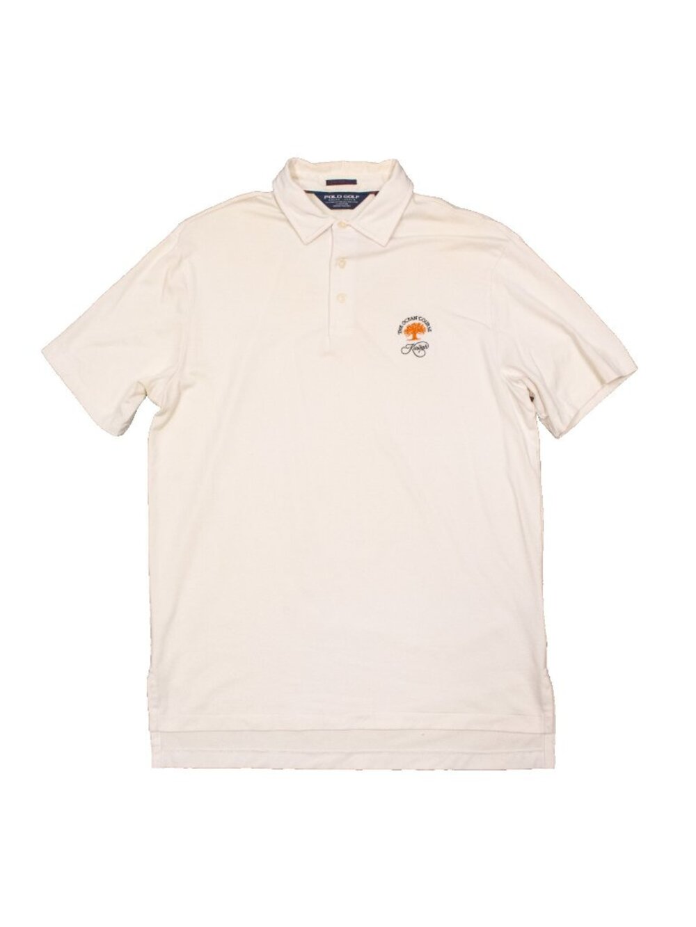 Polo Golf Ralph Lauren Polo Shirt Pima Cotton Ocean Course Kiawah White Medium